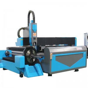 Máquina de corte a laser de chapa e tubo de metal